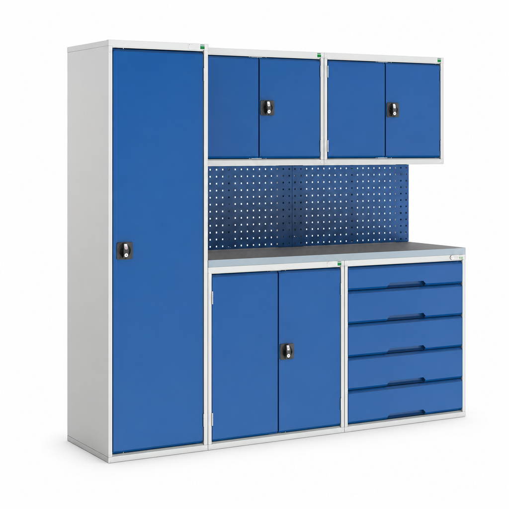 Modular 5 Piece Workshop Storage System
