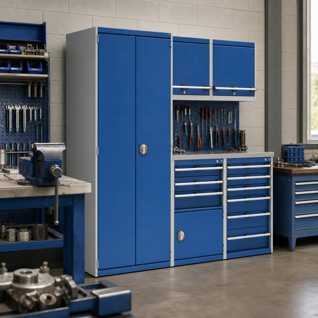 Modular 5 Piece Workshop Storage System
