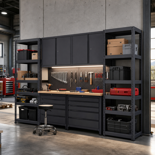 Modular 5 Piece Workshop Storage System