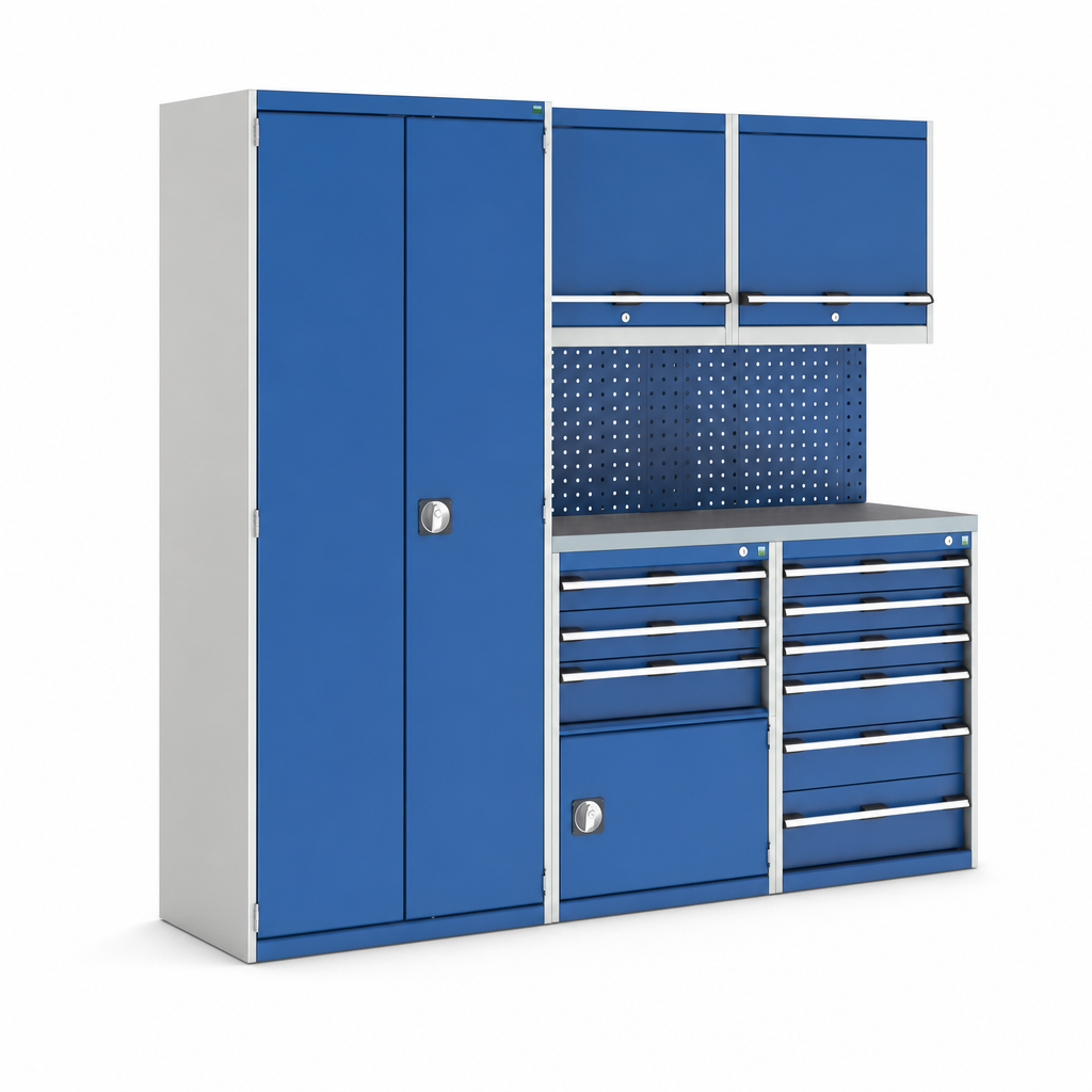 Modular 5 Piece Workshop Storage System