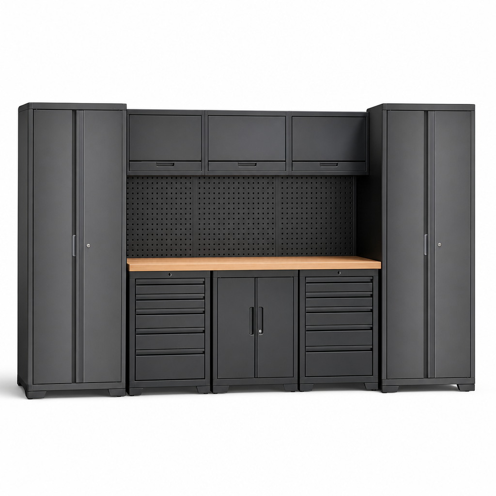 Modular 6 Piece Workshop Storage System