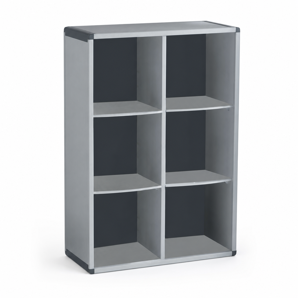 Modular Office Bookcase with Storage Boxes