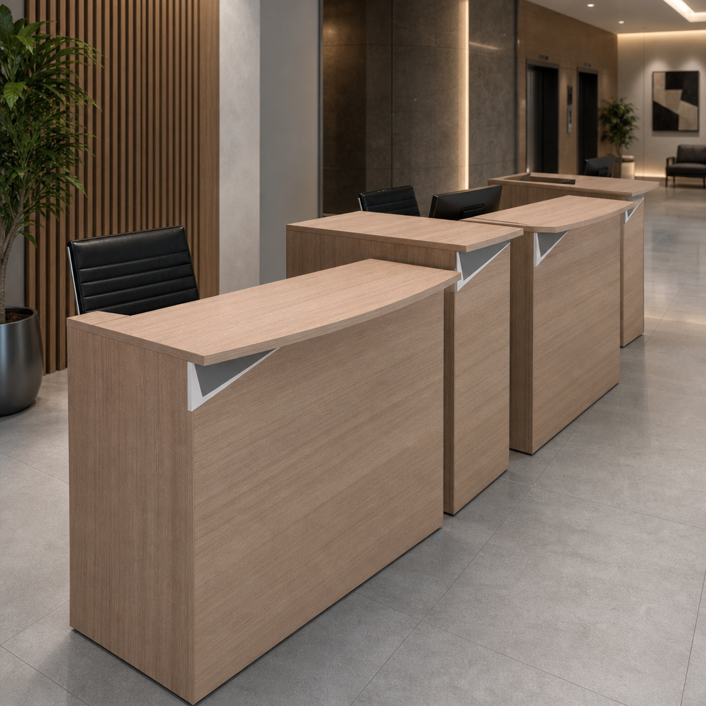 Modular Reception Desk Counter Units