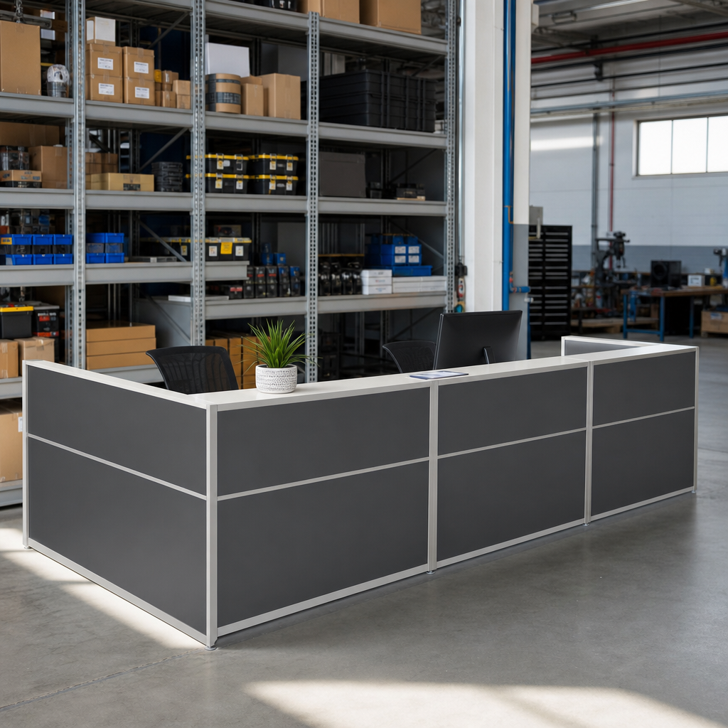 Modular Reception Desk Counter Units