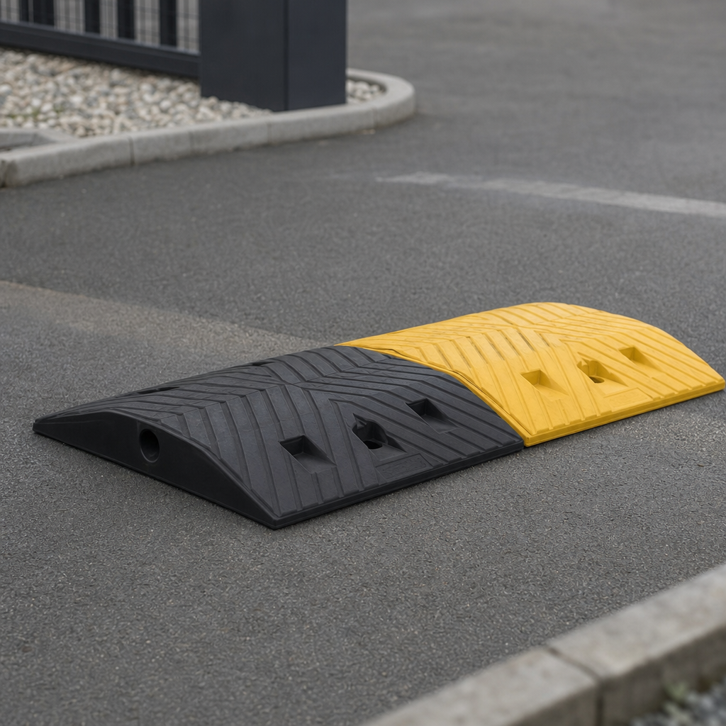 Modular Speed Bump for Medium Traffic Areas