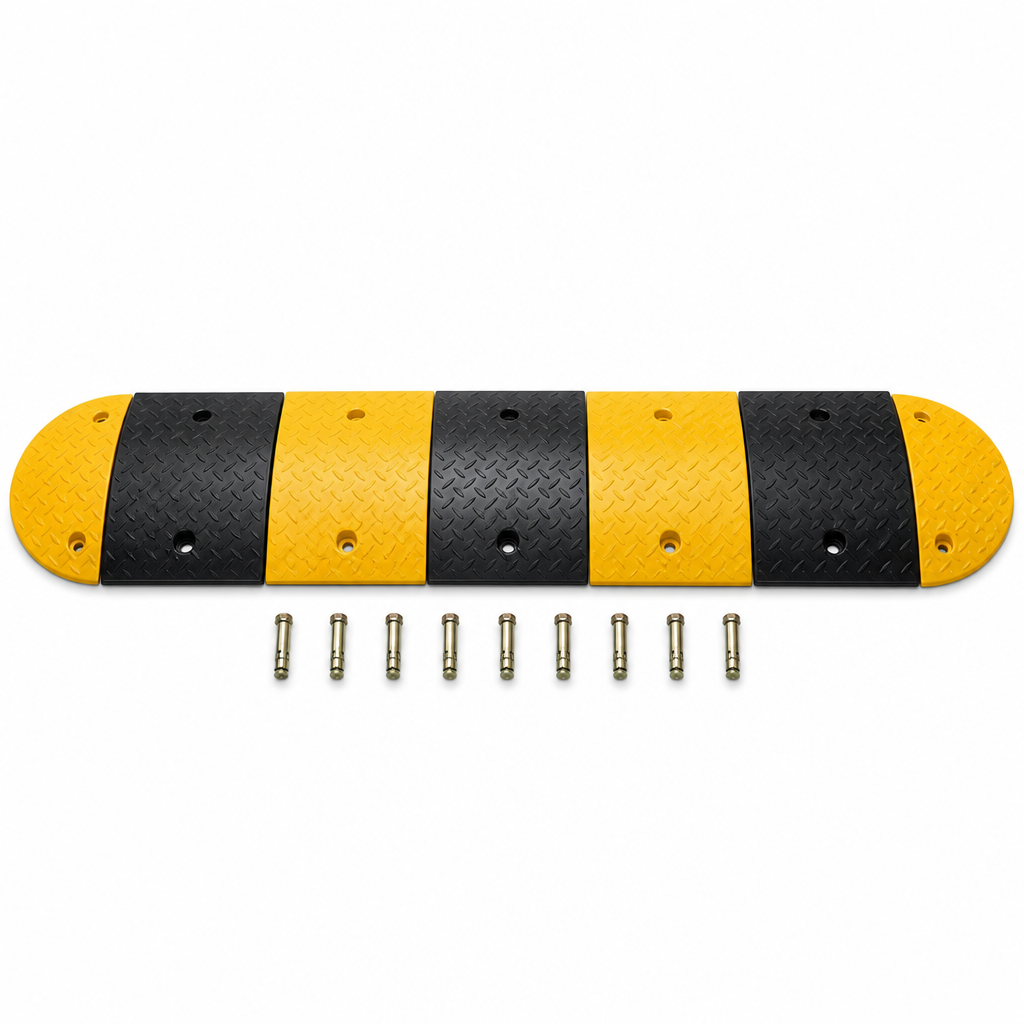 Modular Speed Bump for Medium Traffic Areas