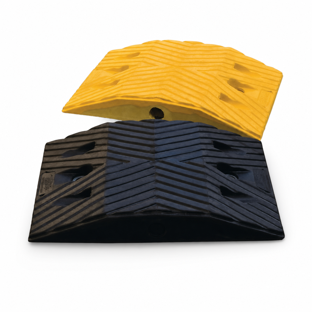 Modular Speed Bump for Medium Traffic Areas