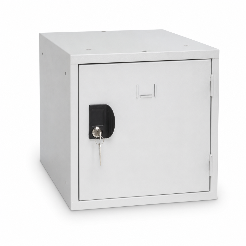 Modular Steel Cube Locker Compartments