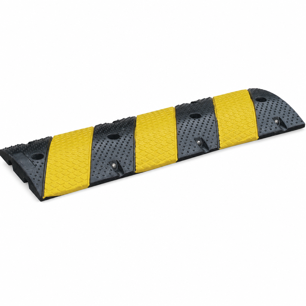Monobloc Rubber Speed Bump, 20 Tonne Capacity