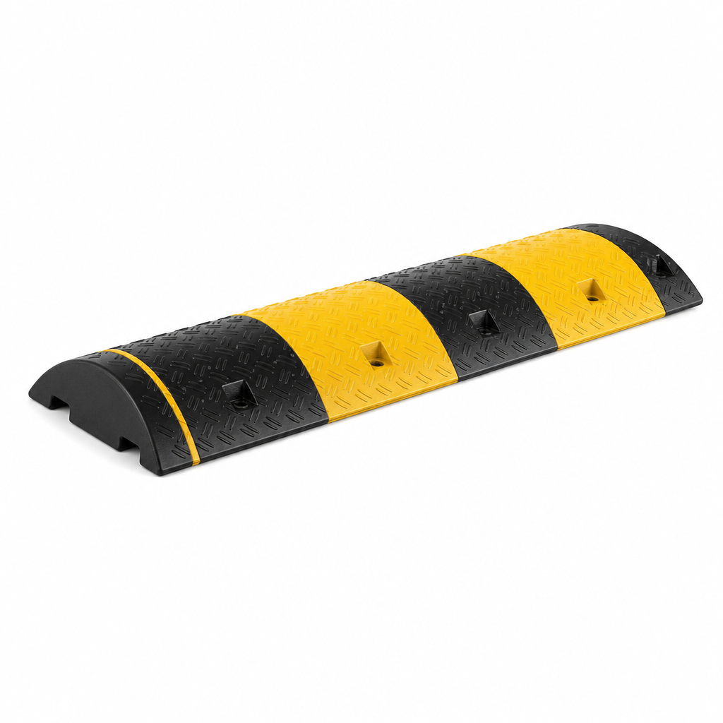 Monobloc Rubber Speed Bump, 20 Tonne Capacity