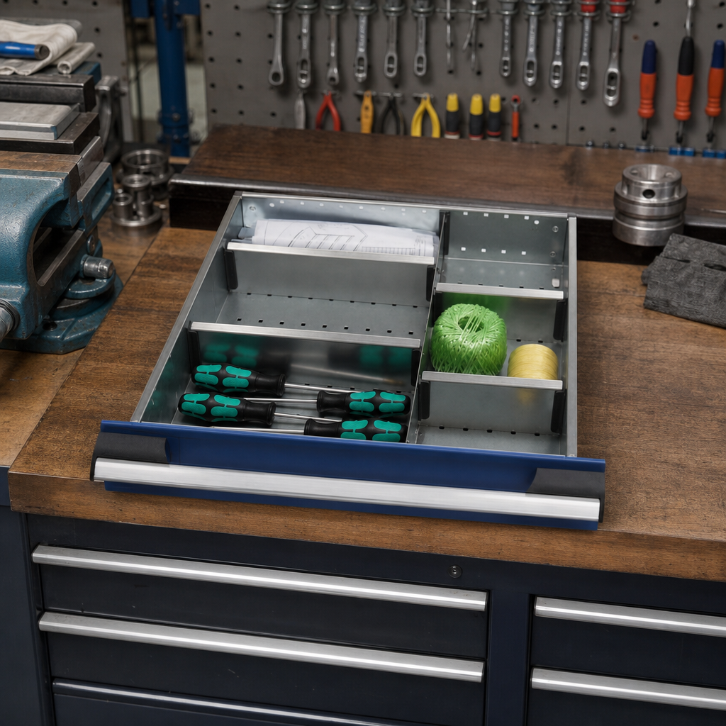 Multi-Compartment Drawer Dividers for 525mm Tool Drawers