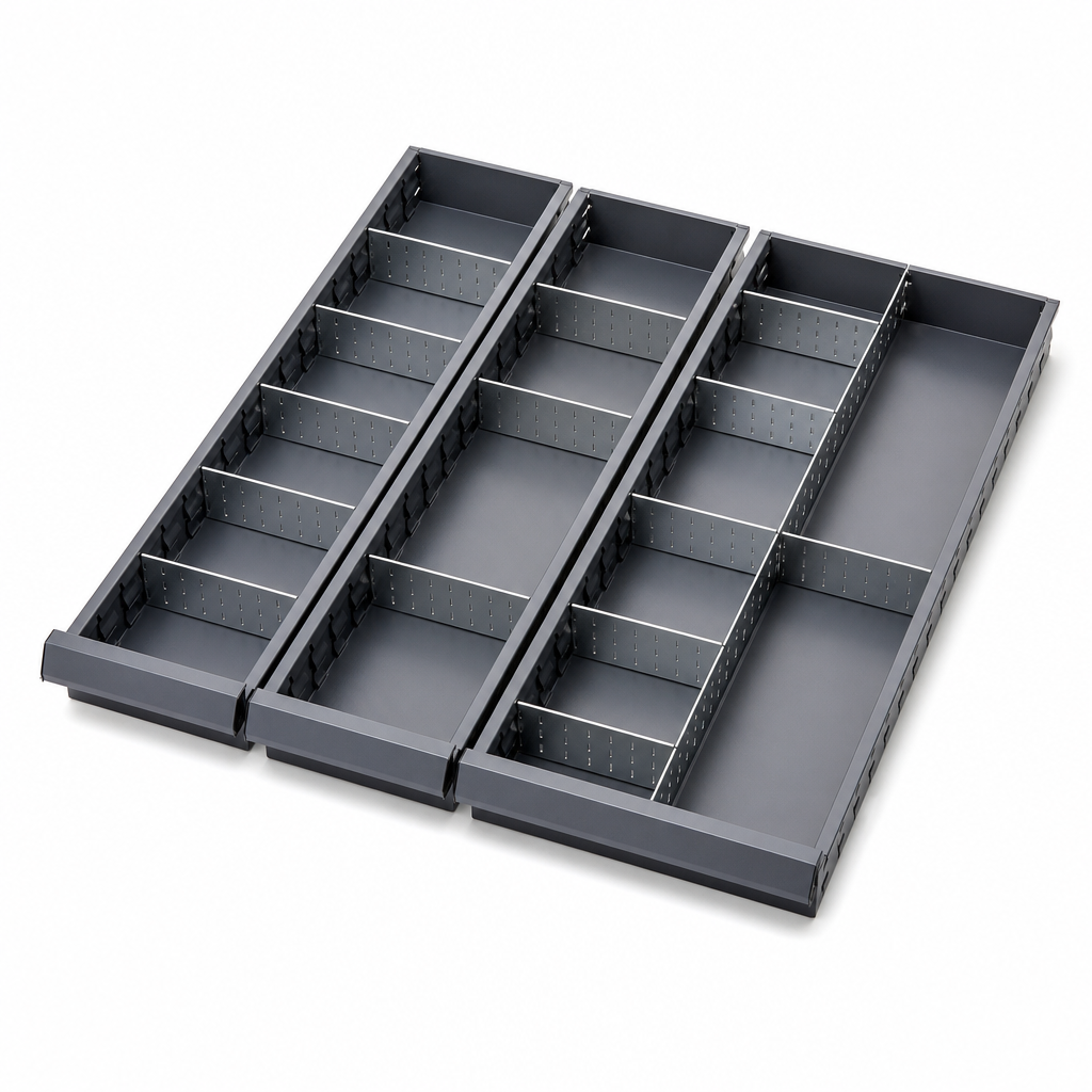 Multi-Compartment Drawer Dividers for 525mm Tool Drawers