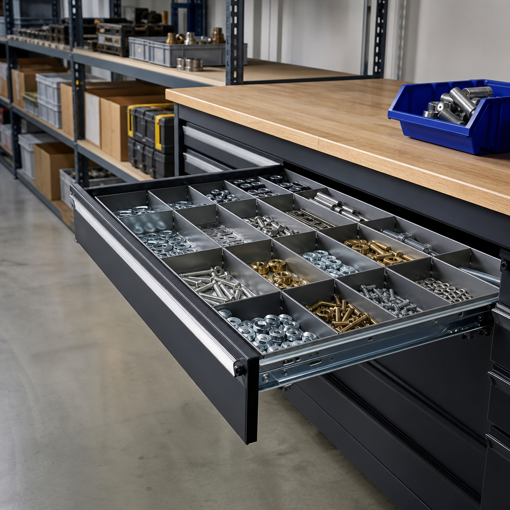 Multi Compartment Drawer Dividers for 650mm Tool Drawers