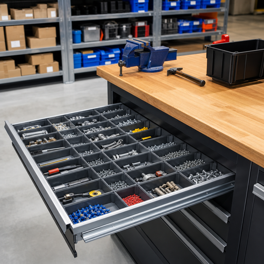 Multi-Compartment Drawer Dividers for 800mm Wide Tool Drawers