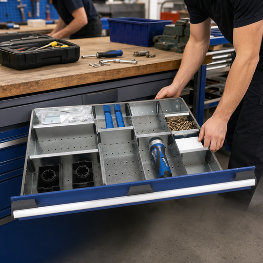 Multi-Compartment Drawer Dividers for 800mm Wide Tool Drawers
