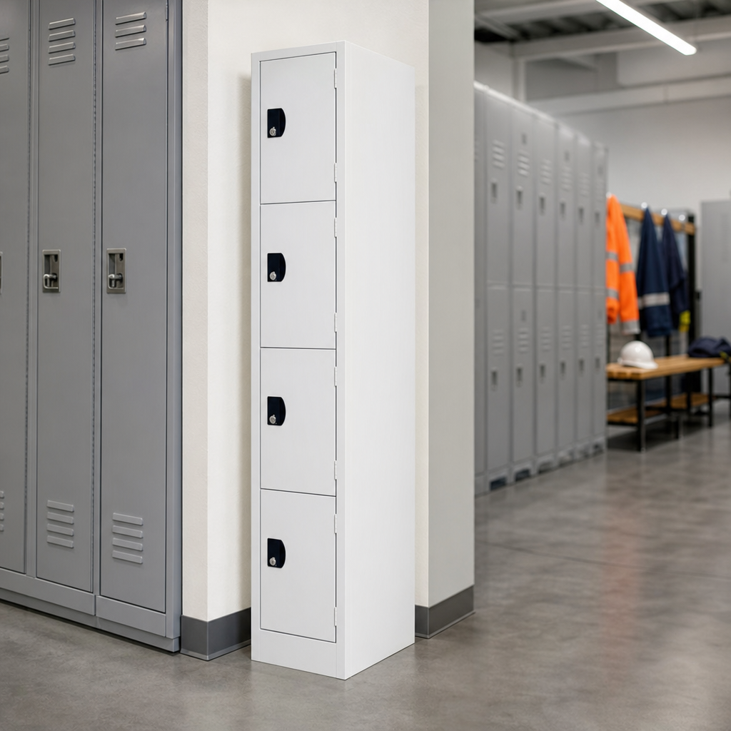 Multi-Door Steel Storage Lockers with 1-3 Columns