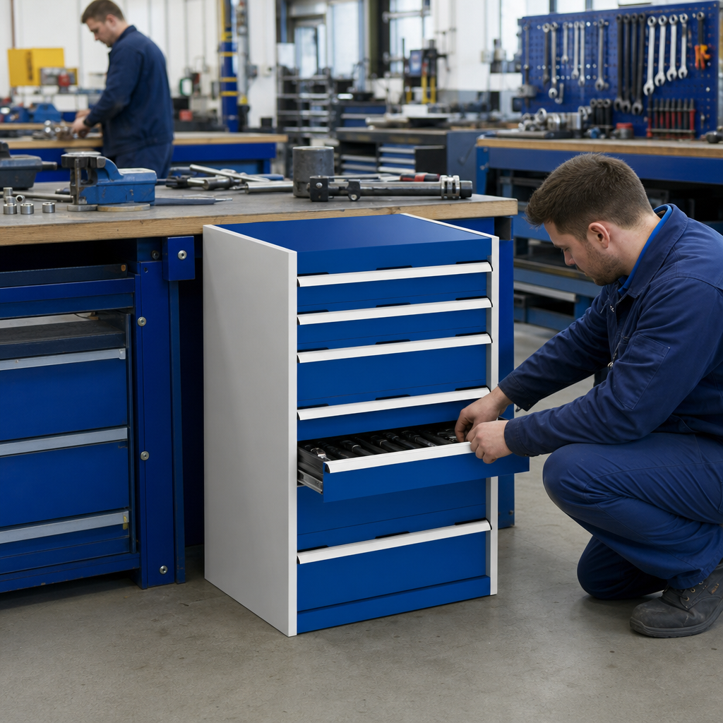 Multi Drawer Tool Storage Cabinet 1000 x 650 x 525mm
