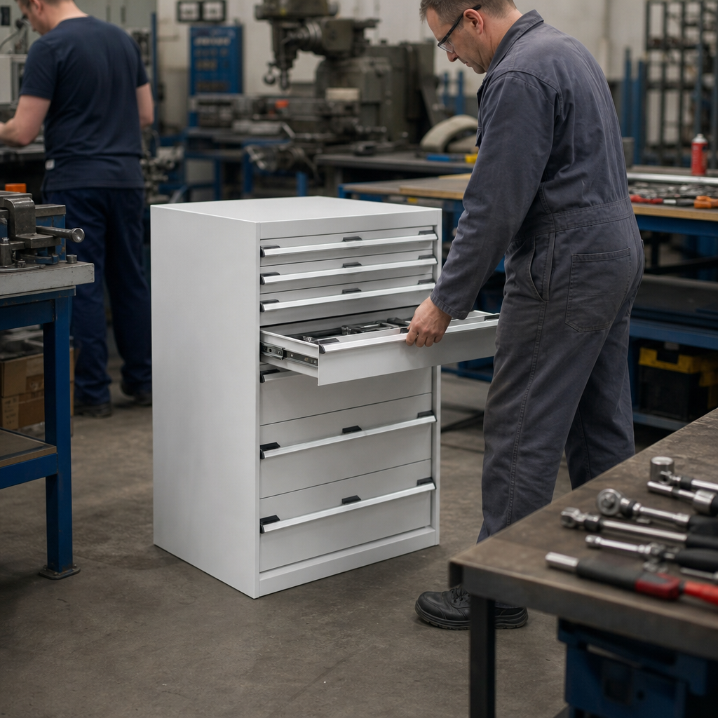 Multi Drawer Tool Storage Cabinet 1000x800x750mm