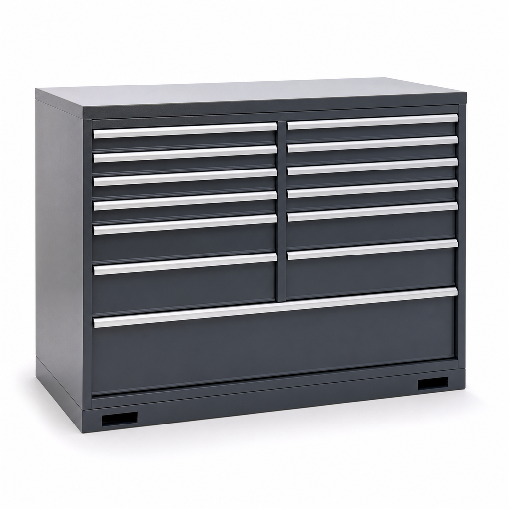 Multi Drawer Tool Storage Cabinet 1000x800x750mm