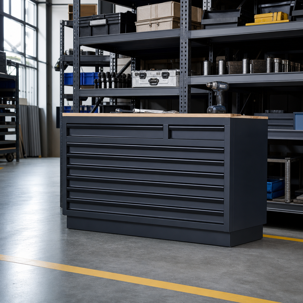 Multi Drawer Tool Storage Cabinet 1200h x 1300w x 650d mm