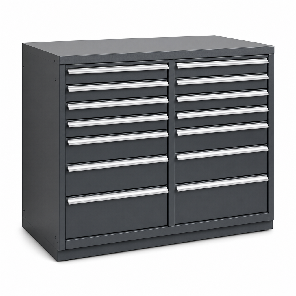 Multi Drawer Tool Storage Cabinet 1200h x 1300w x 650d mm