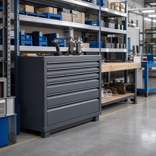 Multi Drawer Tool Storage Cabinet 1200x1300x750mm