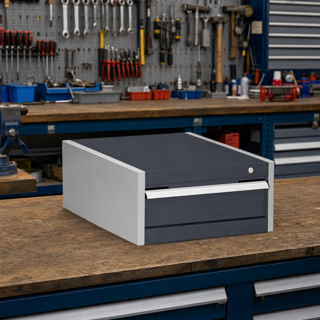 Multi Drawer Tool Storage Cabinet 250x525x650mm