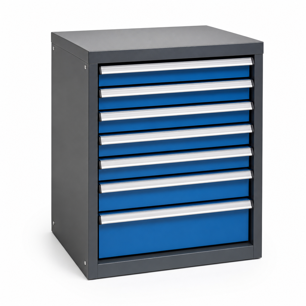 Multi Drawer Tool Storage Cabinet 600x525x650mm