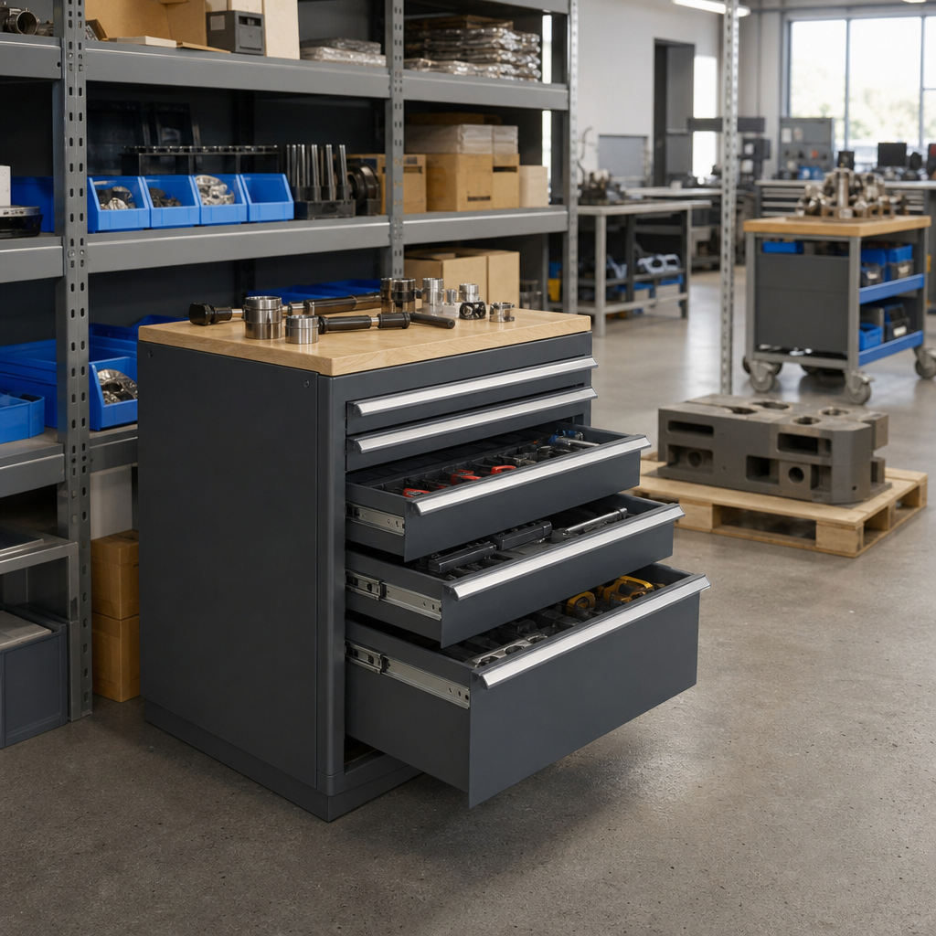 Multi Drawer Tool Storage Cabinet 700h x 800w x 750d mm