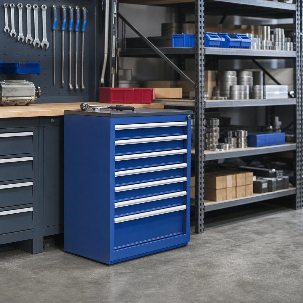 Multi Drawer Tool Storage Cabinet 800x650x750mm