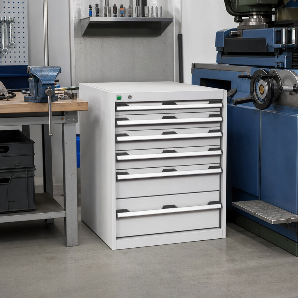 Multi Drawer Tool Storage Cabinet 800x650x750mm