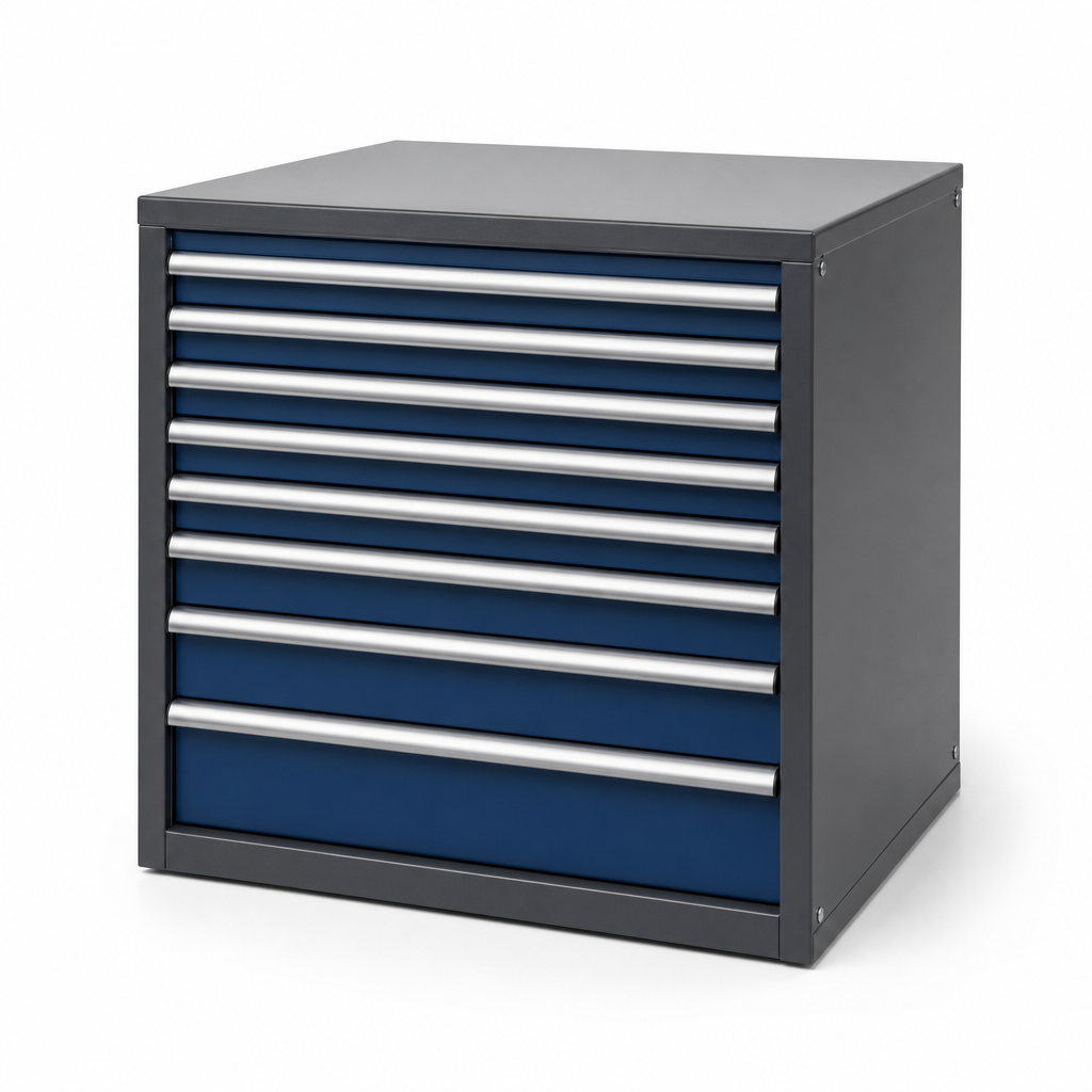 Multi Drawer Tool Storage Cabinet 800x800x525mm