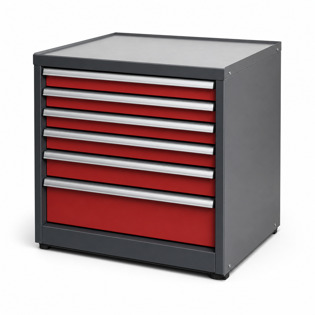 Multi Drawer Tool Storage Cabinet 800x800x750mm