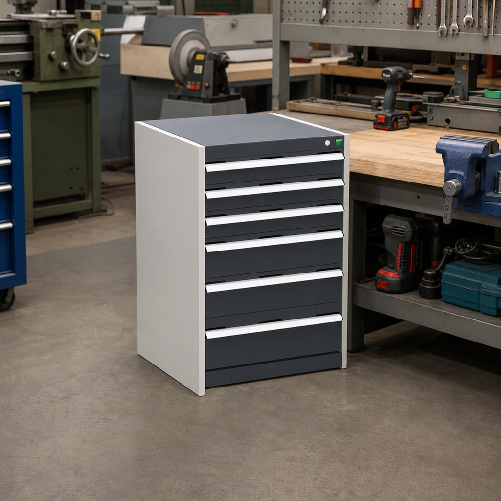 Multi Drawer Tool Storage Cabinet 900x650x650mm