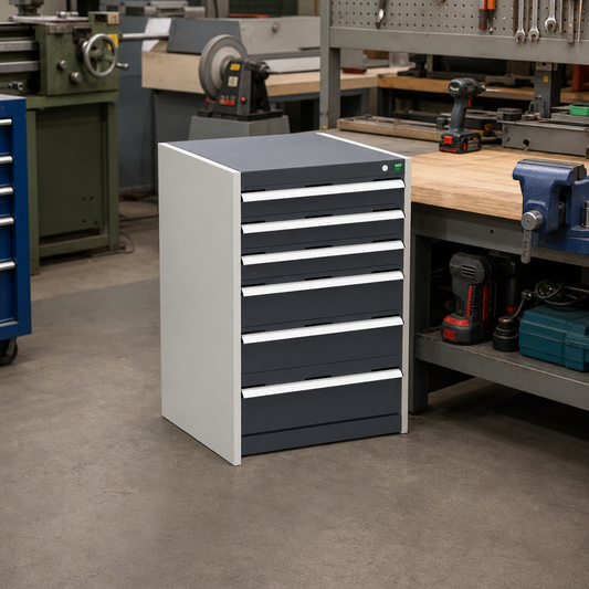 Multi Drawer Tool Storage Cabinet 900x650x650mm