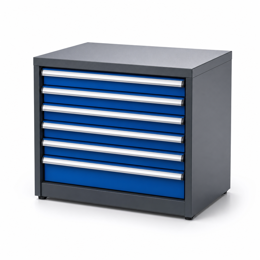 Multi Drawer Tool Storage Cabinet 900x650x750mm