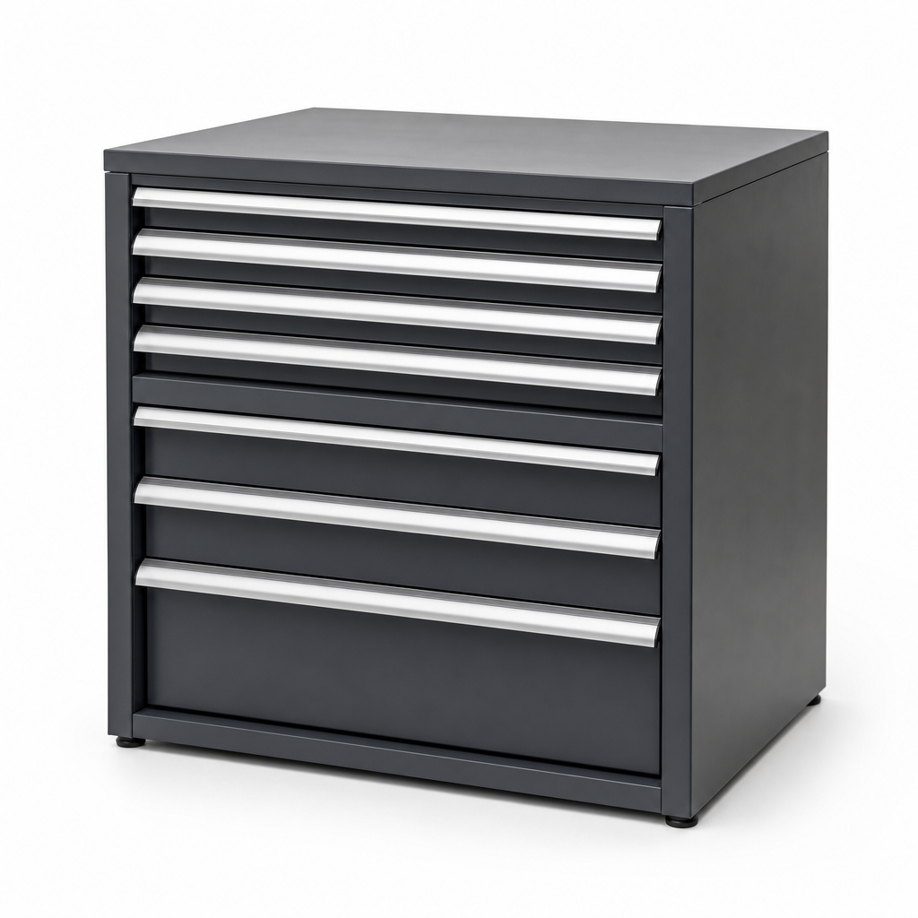 Multi Drawer Tool Storage Cabinet 900x800x750mm