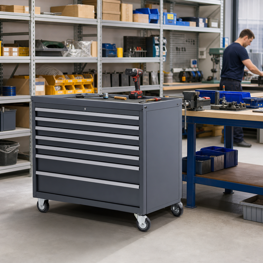 Multi Drawer Tool Storage Cabinets 1000x1050x650mm
