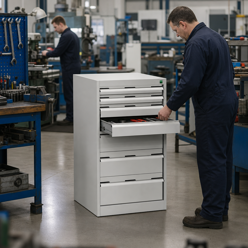 Multi Drawer Tool Storage Cabinets 1000x650x650mm