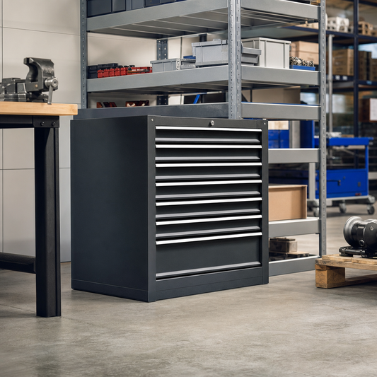 Multi Drawer Tool Storage Cabinets 1000x650x650mm