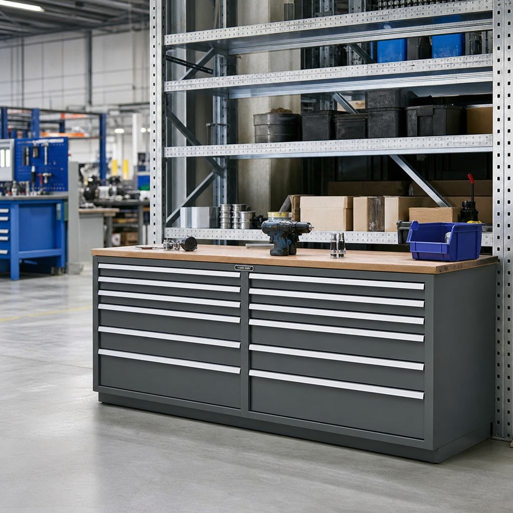 Multi Drawer Tool Storage Cabinets 1200 x 650 x 750mm