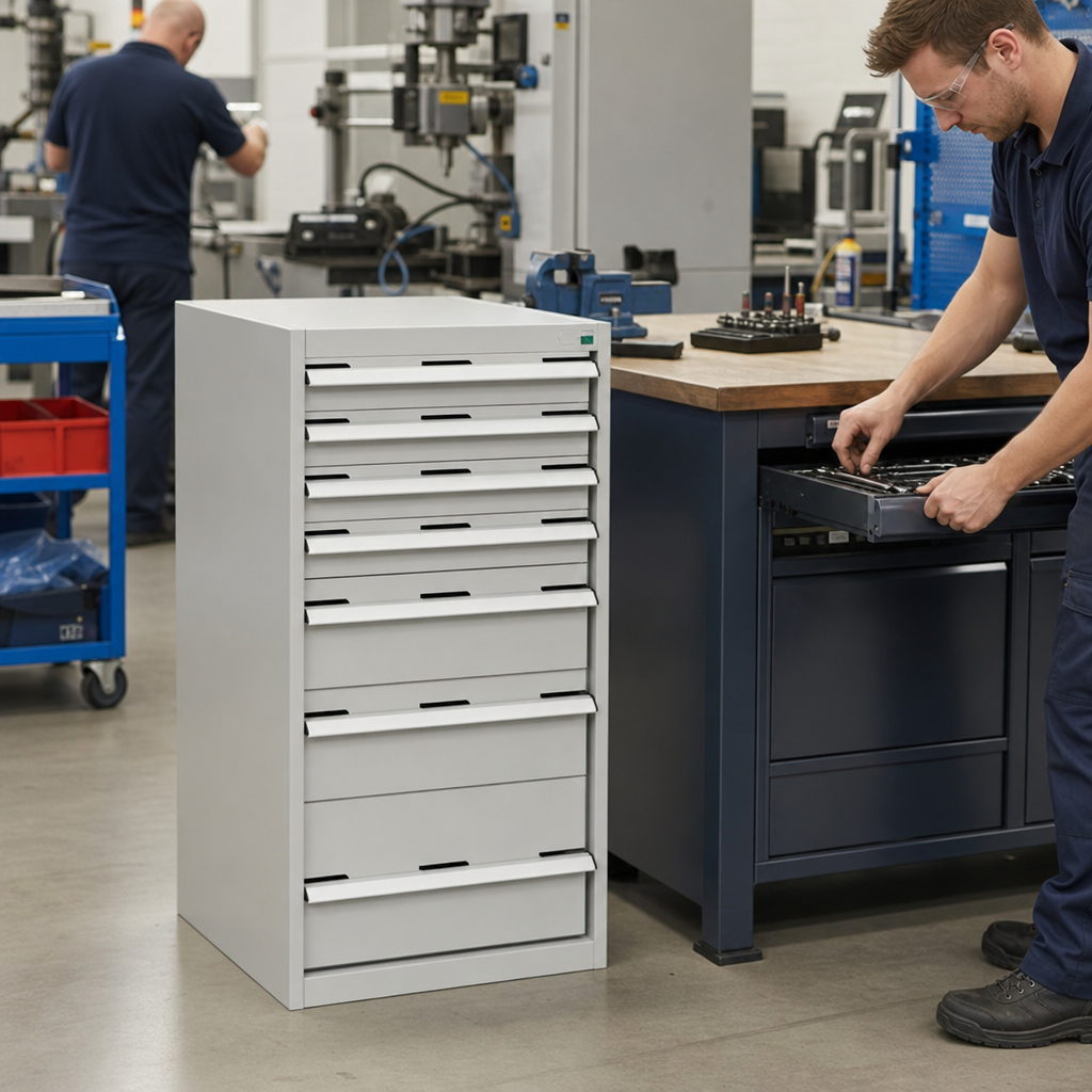 Multi Drawer Tool Storage Cabinets 1200 x 650 x 750mm