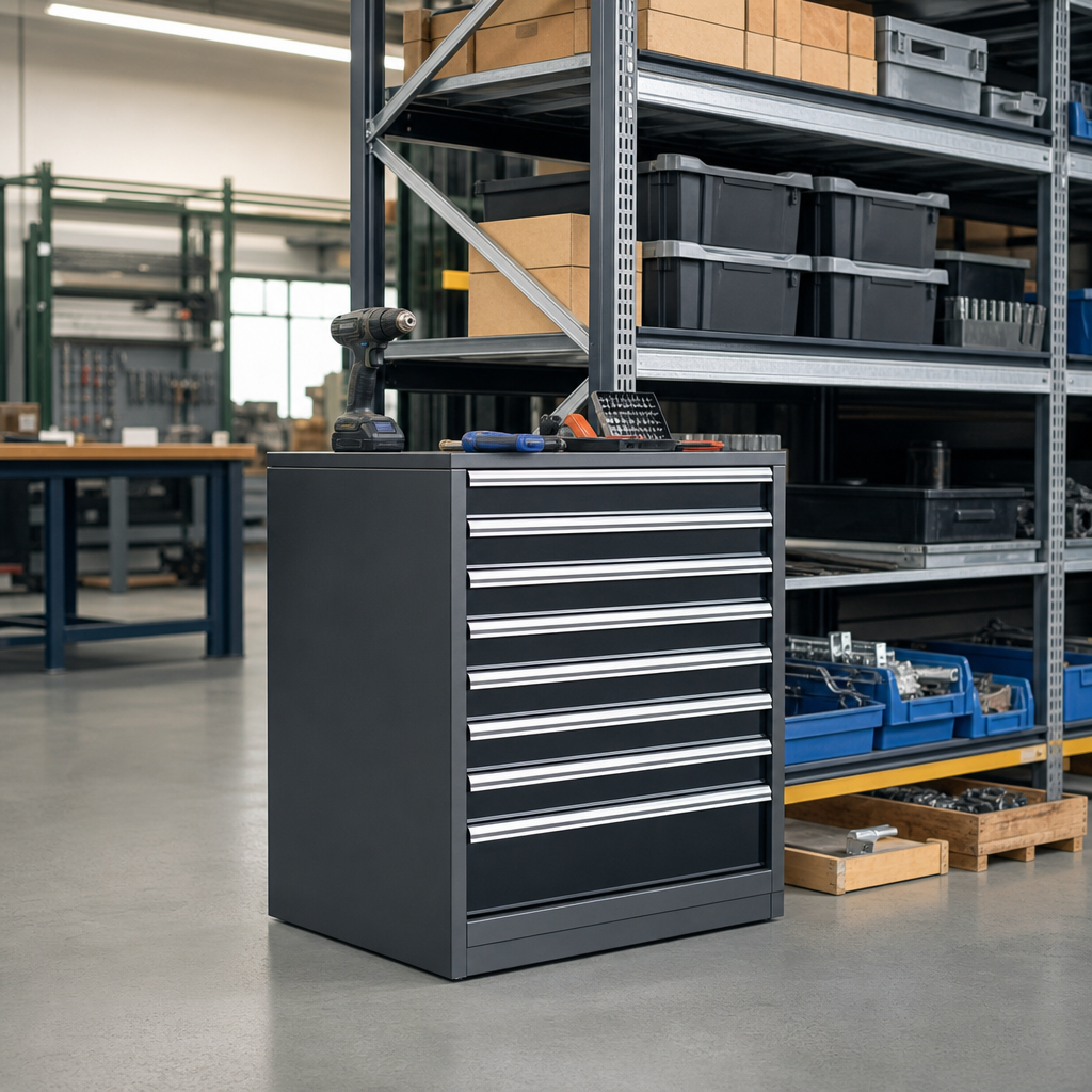 Multi Drawer Tool Storage Cabinets 1200h x 800w x 650d mm