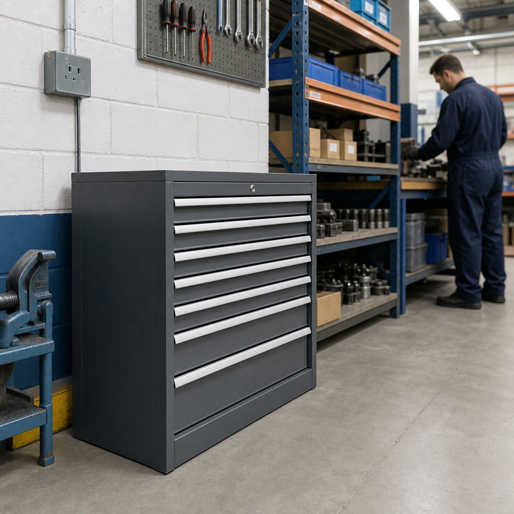 Multi Drawer Tool Storage Cabinets 1200h x 800w x 750d mm
