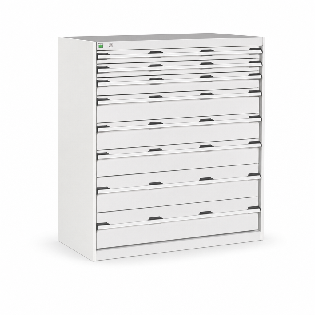 Multi Drawer Tool Storage Cabinets 1200x1050x650mm