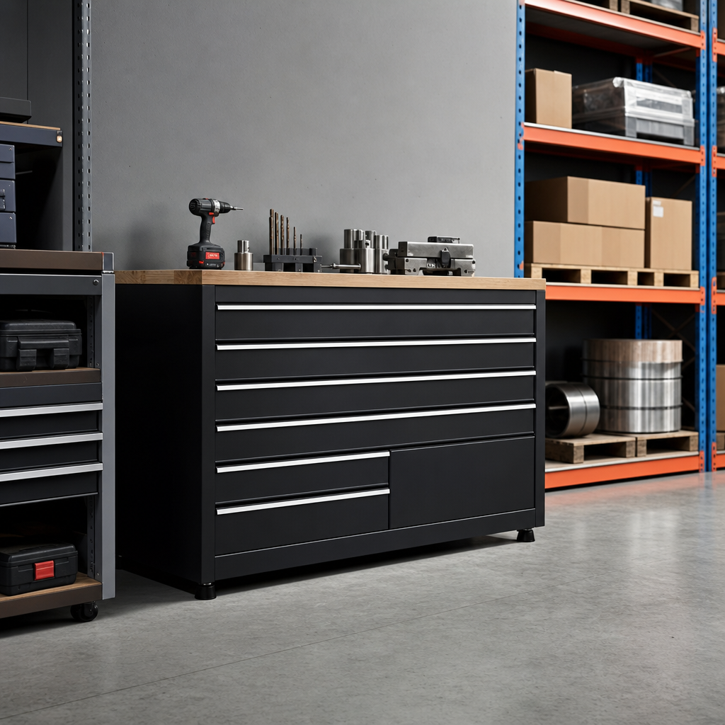 Multi Drawer Tool Storage Cabinets 1200x650x650mm