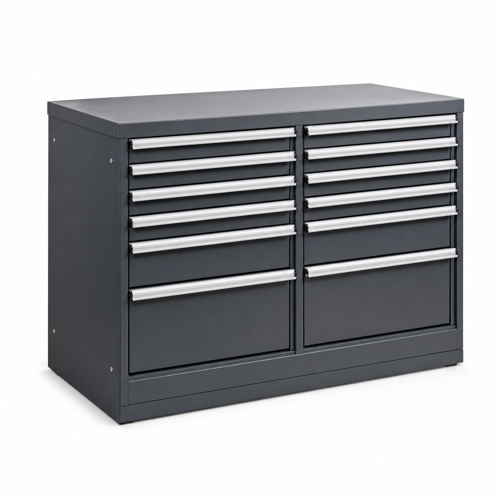Multi Drawer Tool Storage Cabinets 1200x650x650mm