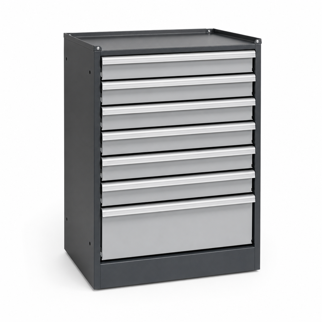 Multi Drawer Tool Storage Cabinets 400x650x750mm