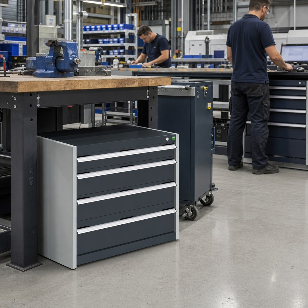 Multi Drawer Tool Storage Cabinets 700 x 800 x 650mm