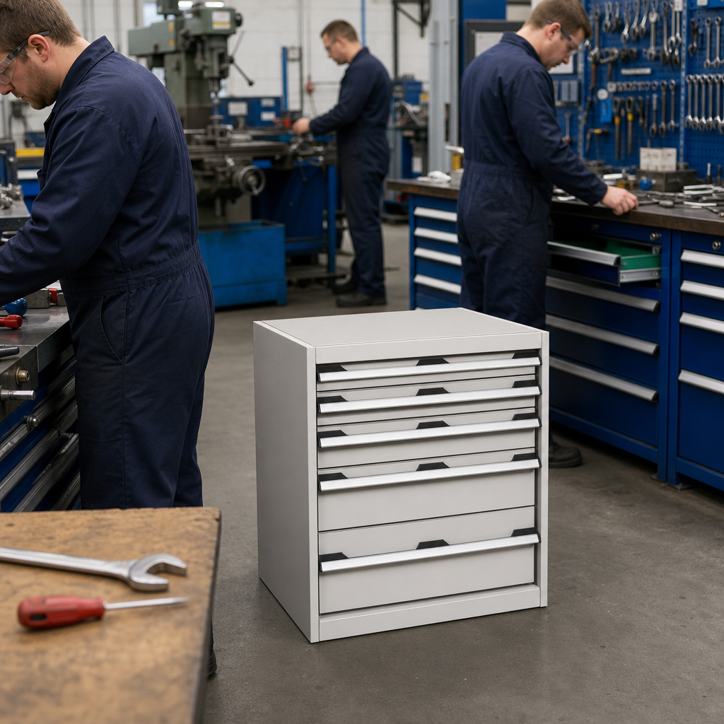 Multi Drawer Tool Storage Cabinets 700h x 650w x 750d mm